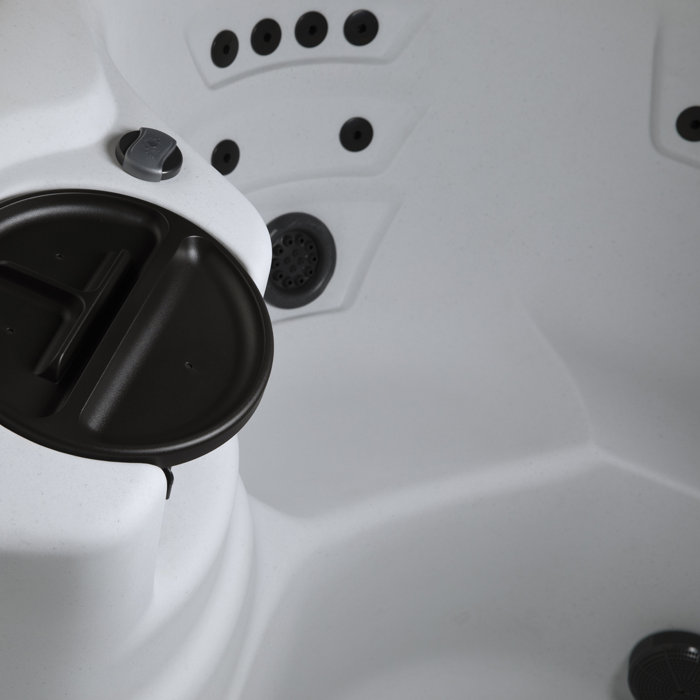 Lifesmart Spas Leganza 230 Volt 6Person 90Jet Rectangle Hot Tub with